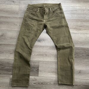 Denim & Supply Ralph Lauren Olive Slim Jeans